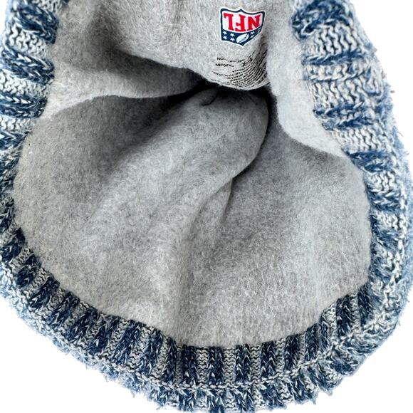 NFL Los Angeles Rams On Field New Era Beanie Hat Mens OS Knit Acrylic w/ Pom Pom - Picture 7 of 8